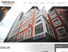 Tablet Screenshot of digitalcom.co.th